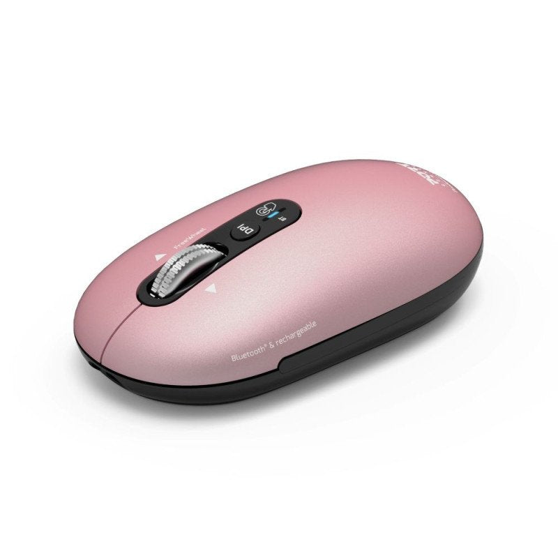 Port Connect Wireless & Bluetooth Rechargeable Pure Mac Mouse, Copper Rose