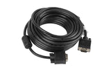 Lanberg Cable Vga Macho-Macho Ca-Vgac-10cc-0100-B Ferritas  Negro 10 Metros
