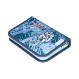 Herlitz Loop Plus Techmech Juego De Mochila Escolar Niño Poliéster Azul, Naranja