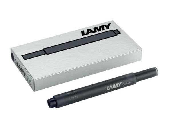 Lamy Cartucho T10 Recambio 825 Para Pluma Tinta Negra Caja 5u