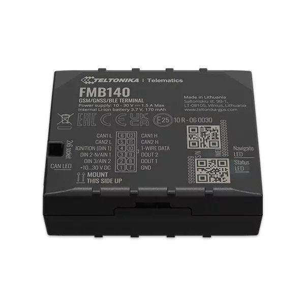 Teltonika · Tracker Gps · Fmb140 · Fahrzeug · Gnss/Gsm/Ble 4.0 · All-Can 300