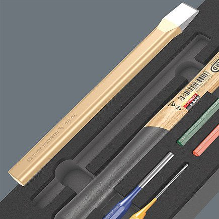 EAN 4013288225191 - Wera 05150182001 martillo Juego de martillos Negro, Madera imagen 3