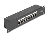 Delock 10? Kupplungs-Patchpanel 8 Port Cat.6