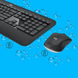 EAN 5099206077393 - Logitech 920-008677 teclado Ratón incluido Universal USB QWERTZ Suizo Negro, Blanco imagen 4