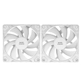 Kit 2 Ventiladores Auxiliar Mfprox2 Blanco Mars Gaming