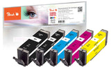 Peach Pi100-378 Cartucho De Tinta 5 Pieza(S) Compatible Alto Rendimiento (Xl) Negro, Cian, Magenta, Amarillo