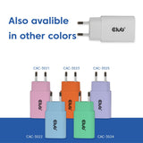 Club3d Lifemyle Cargador Usb-C 30watt, 2mk Blanco Retail