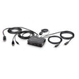 EAN 0065030899338 - StarTech.com C2-D46-UAC-CBL-KVM interruptor KVM Negro imagen 1