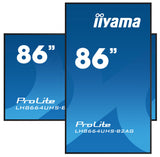 EAN 4948570124916 - iiyama LH8664UHS-B2AG pantalla de señalización Pantalla plana para señalización digital 2,18 m (86") Wifi imagen 4