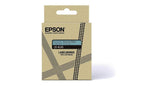 Epson Labelworks Lk-4las Gris Sobre Azul Rollo (1 2 Cm X 8 M) 1 Cinta(S) Caja Para Colgar Cartucho De Cinta Para Labelworks Lw-C410 Lw-C610