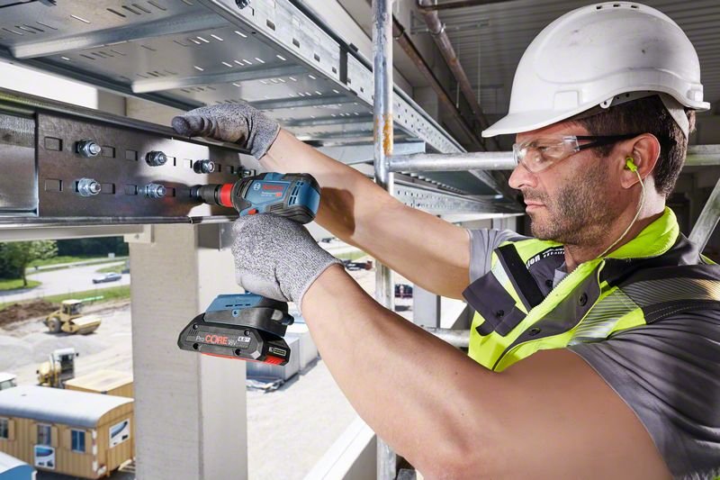 Bosch Professional Atornillador De Impacto Inalámbrico Gdx 18v-200 Professional Solo, 18 Voltios Azul/Negro, Sin Batería Ni Cargador 06019j2204