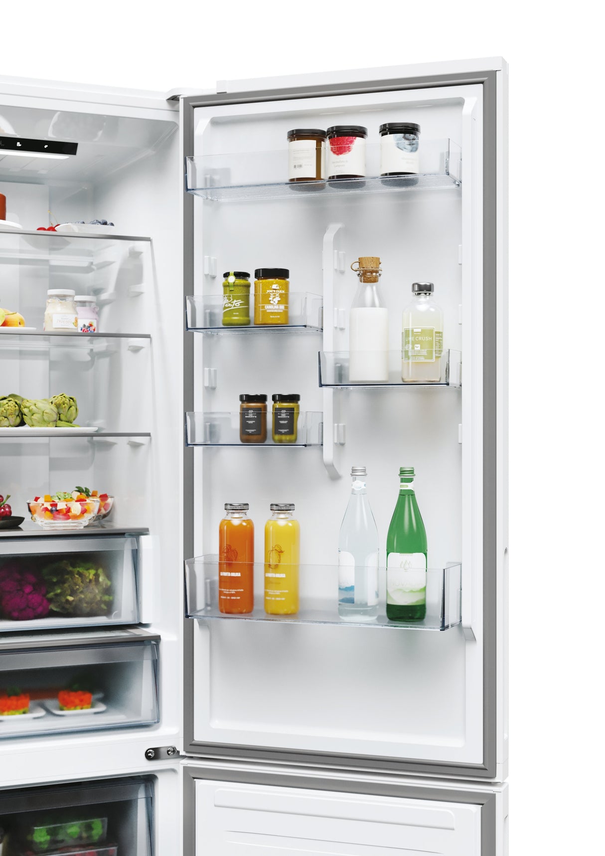 Cncq2t620dw Candy       Fridge