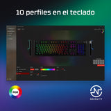Hyperx Alloy Rise - Teclado - 100% - Full Size
