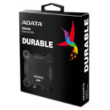 Disco Externo Ssd Adata 2.5" 240gb Sd600q Black Usb3.1