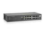 Level One Switch No Gestion 16p 10/100/1000 Mini Con Kit Montaje Rack 19