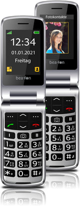 EAN 9120042772947 - Beafon SL645 7,11 cm (2.8") 118 g Negro, Plata Teléfono con cámara imagen 1