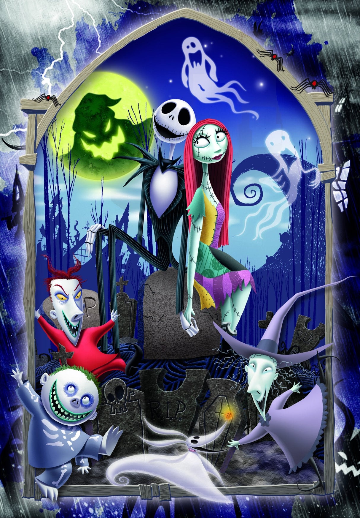 Puzzle Super Pesadilla Antes De Navidad Disney 300pzs