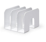 Durable 1701395010 Bandeja De Escritorio/Organizador De Plástico Blanco