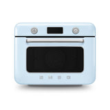 Horno Multifunción De Sobremesa Smeg Estilo Años 50 Con Tecnología Galileo Azul Cof01pbeu