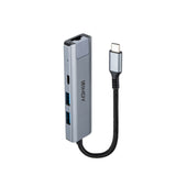 EAN 4002888434225 - Lindy 43422 hub de interfaz USB 3.2 Gen 2 (3.1 Gen 2) Type-C 10000 Mbit/s Gris imagen 3