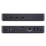 Dell 452-Bbou Base Para Portátil Y Replicador De Puertos Alámbrico Usb 3.2 Gen 1 (3.1 Gen 1) Type-A Negro