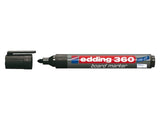 Edding Marcador Para Pizarra Blanca 360 Recargable Negro