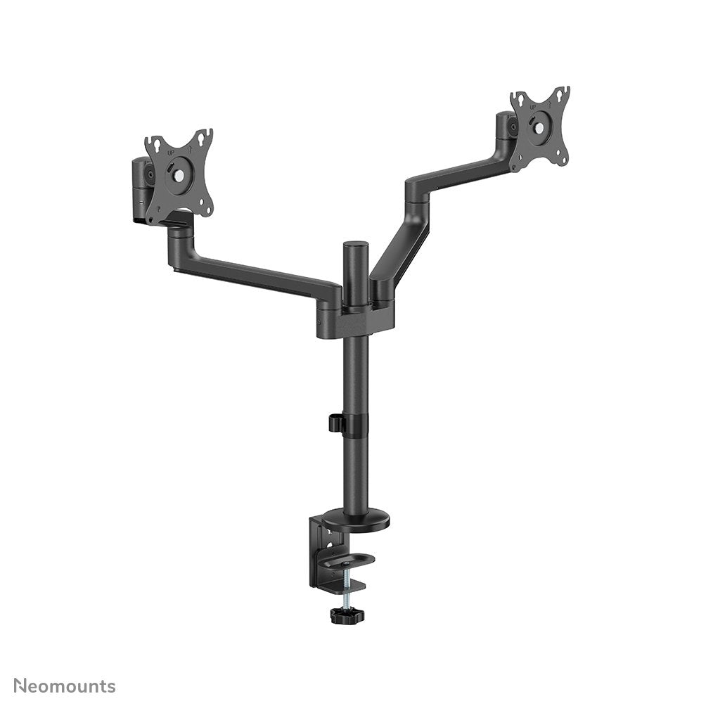 Neomounts By Newstar Soporte De Escritorio 17"-27" 2 Monitores 3gelenk Negro Max.8kg