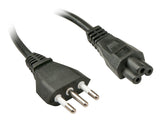 EAN 4002888304085 - Lindy 2m, CEI23-16-VII - IEC 320 C5 Negro C5 acoplador imagen 1