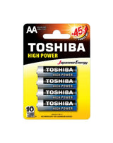 Toshiba Lr6gcp Bp-4 Pila Doméstica Batería De Un Solo Uso Aa Alcalino Pack 4