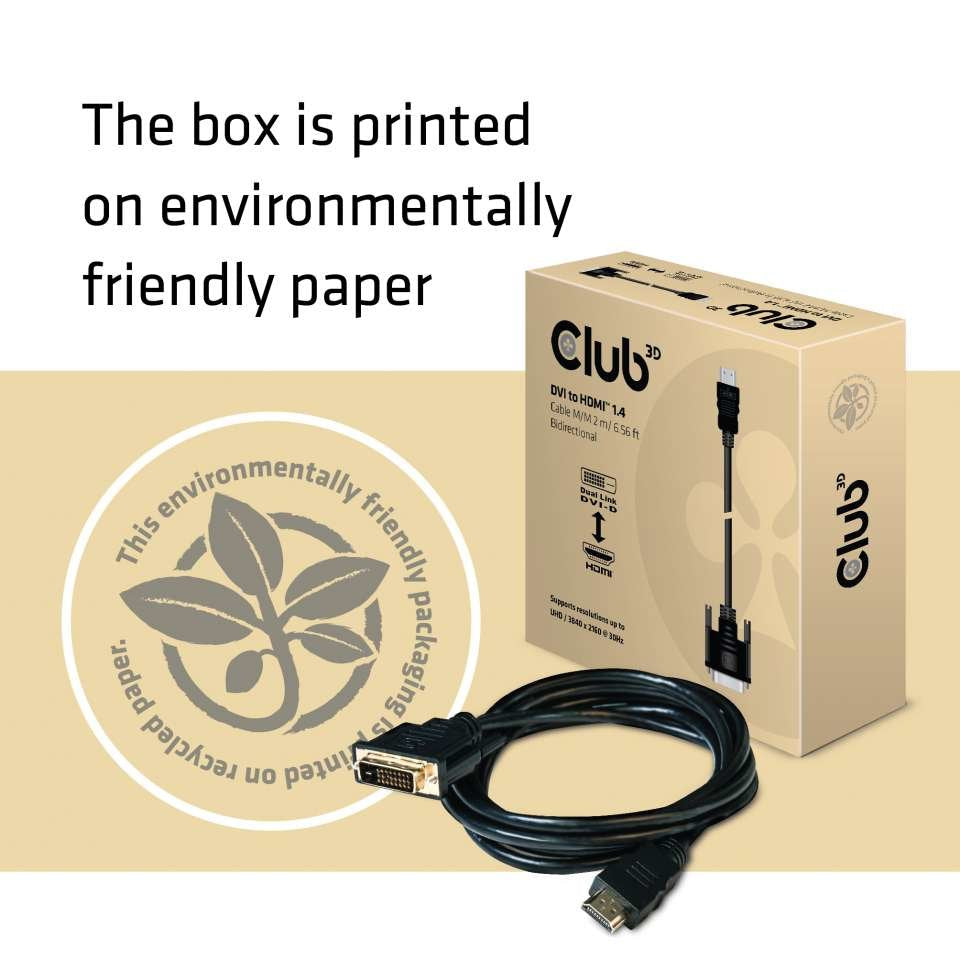 EAN 8719214471033 - CLUB3D CAC-1210 cambiador de género para cable DVI Dual Link Negro imagen 5