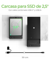 Raidsonic Icy Box Ib-200t-C3 Usb 3.2 Gen 1 Type-C Gehäuse