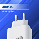 EAN 8435364317389 - iggual IGG317389 cargador de dispositivo móvil Universal Blanco Corriente alterna Interior imagen 6