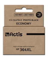Tinta Actis Kh-364pbkr (Reemplazo De Hp 364xl Cb322ee - Estándar - 12 Ml - Fotografía En Negro)