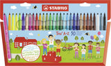 Stabilo Rotulador Trio Az Estuche De 30 C/Surtidos