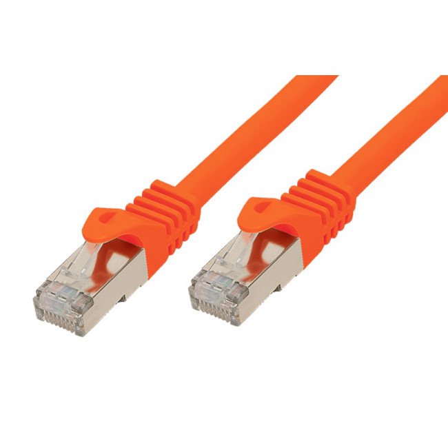 Cable De Red S/Ftp Cat 7 Naranja 15,0m