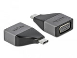 Delock Usb Type-C Adapter Zu Vga (Dp Alt Mode) 1080p  Kompaktes Design