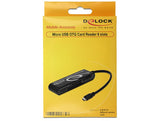 Delock 91732 5 Ranuras Para Lector De Tarjetas Ranuras Otg Micro Usb