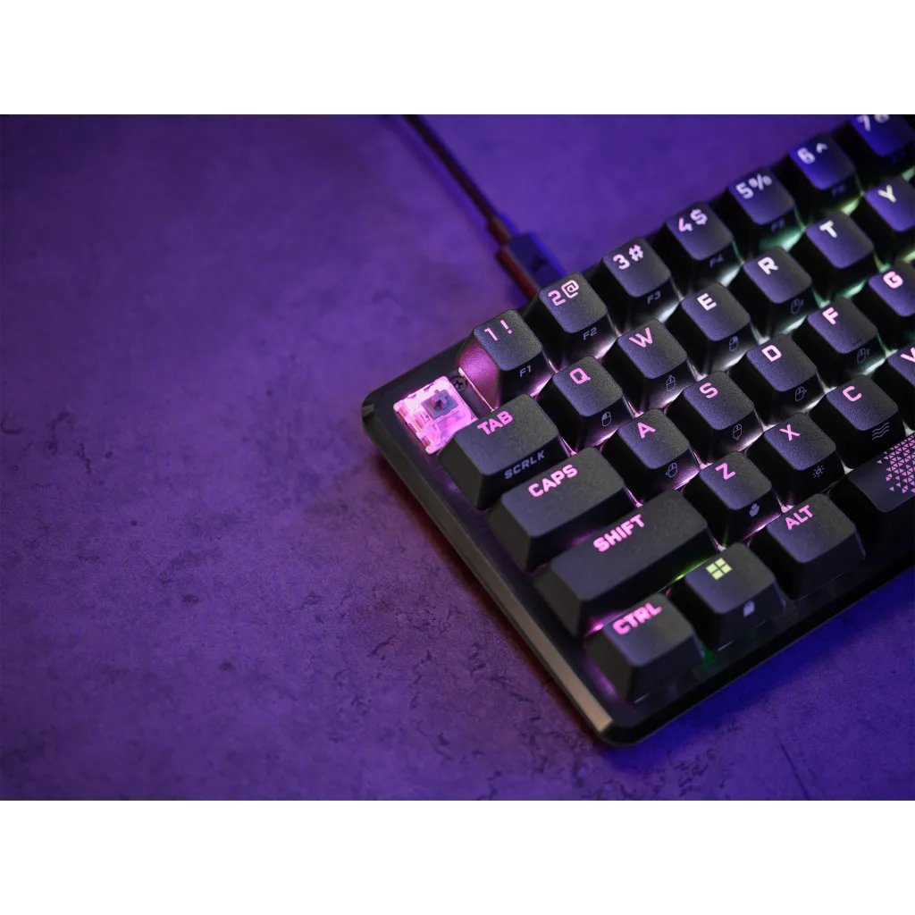 Teclado Español Corsair Usb K65 Mini Pro Rgb Blk Opx 65% Ch-91a401a-Es