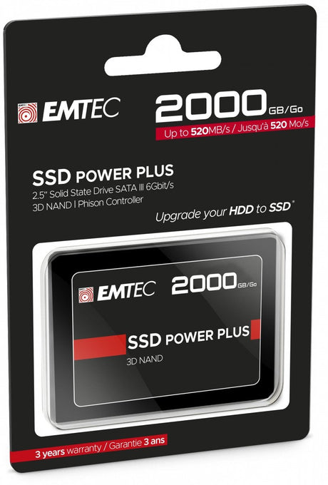 EAN 3126170173638 - Emtec X150 2 TB 2.5" Serial ATA III 3D NAND imagen 3