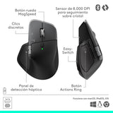 Ratón Logitech 910-007577 / Mx Mamer 4 For Mac Negro