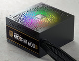 EAN 4712960133822 - GAMDIAS KRATOS M1-600B unidad de fuente de alimentación 600 W 20+4 pin ATX ATX Negro imagen 1