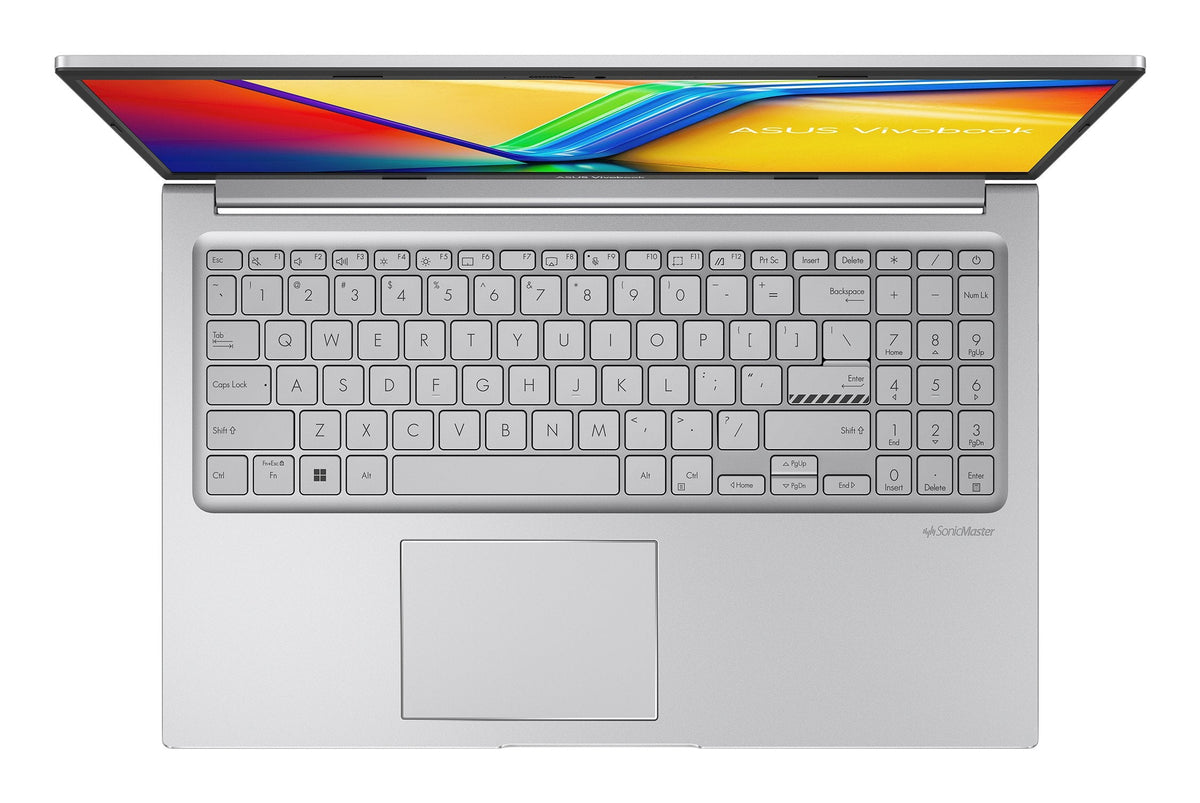 Portátil Asus Vivobook 15 F1504va-Bq362, Intel Core 7 150u, 16gb, 1tb Ssd, 15,6", Sin Sistema Operativo - Plata