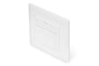 EAN 4016032362418 - Digitus DN-93831 placa de pared y cubierta de interruptor Blanco imagen 1