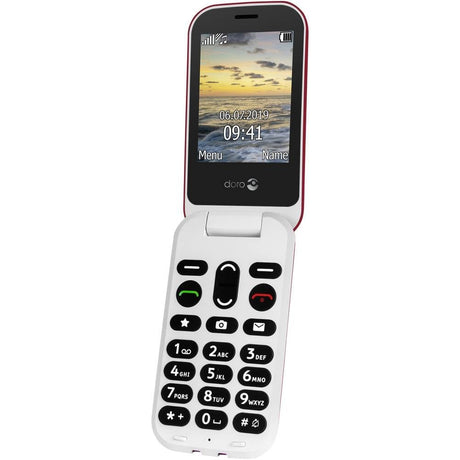 EAN 7322460077631 - Doro 6060 124 g Rojo Característica del teléfono imagen 4