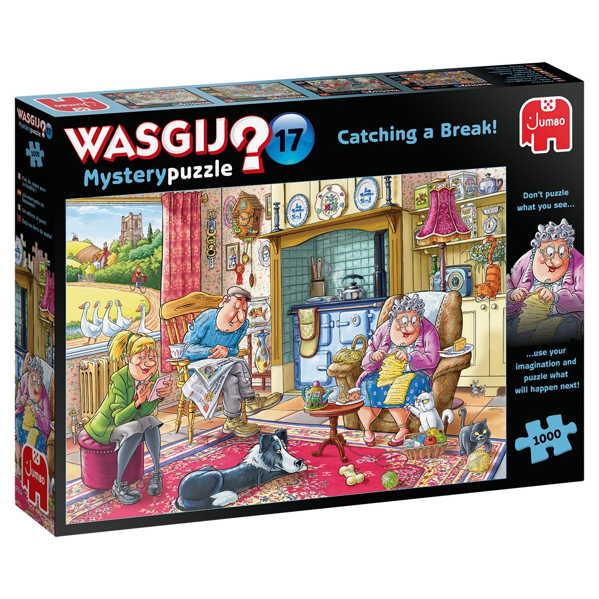Wasgij Mystery 17 1000pcs Puzzle Rompecabezas 1000 Pieza(S) Cómics