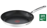 Sartén Tefal G7320734 Duetto+, 30 Cm, Acero Inoxidable, Apta Para Inducción