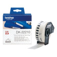 EAN 4977766628181 - Brother DK-22210 cinta para impresora de etiquetas Negro sobre blanco imagen 1