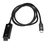 EAN 0662919111644 - V7 V7UCHDMI-1M adaptador de cable de vídeo USB Type-C 3.2 Gen 1 HDMI Negro imagen 6