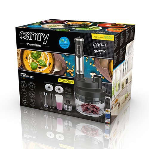Batidora De Mano Camry Cr 4623 1600 W Blanca