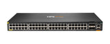 Aruba 6300f 48-Port 1gbe Class 4 Poe & 4-Port Sfp56 Gestionado L3 Gigabit Ethernet (10/100/1000) Energía Sobre Ethernet (Poe) 1u Gris